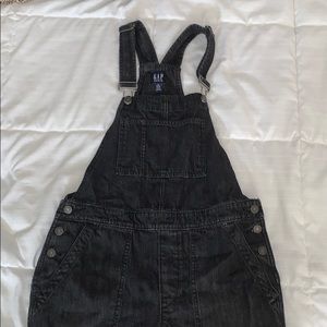 GAP Black Wash Overalls Small Petite